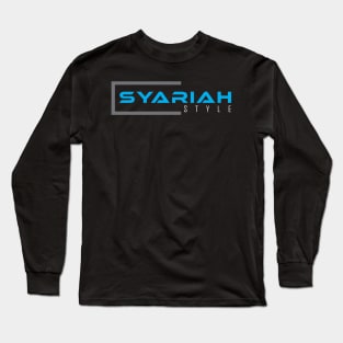 islamic life style / syariah Long Sleeve T-Shirt